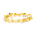 Braccialetto chips Citrino elastico