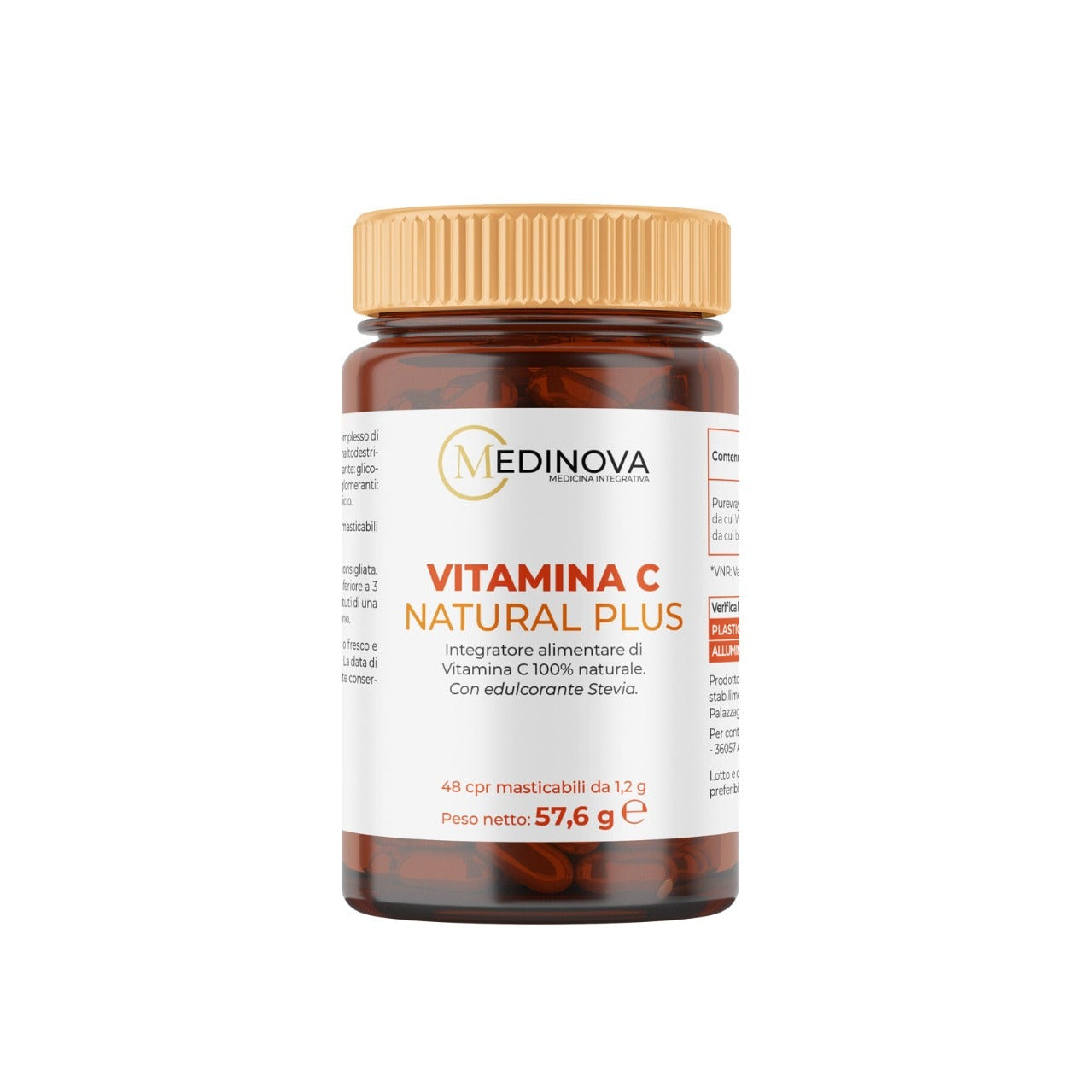 SINERGY VITAMINA C NAT PLUS 48CPR da 1,2 g