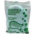 MANOPOLA PRESAPONATA  - Monouso in TNT presaponato con detergente neutro a secco per l'igiene del paziente X 20 PEZZI