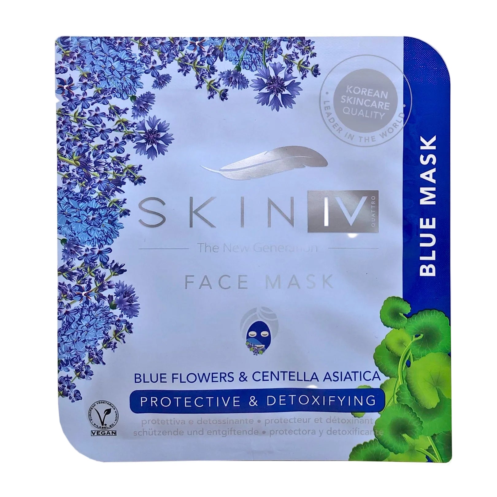 MASCHERA VISO PROTETTIVA E DETOSSINANTE