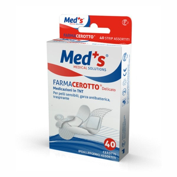 Cerotti Ipoallergenici in TNT Farmacerotto Med’s Assortiti – 40 pz