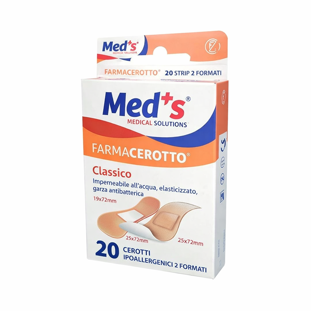 Cerotto Classico Ipoallergenico Med’s Farmacerotto® – 20 pz