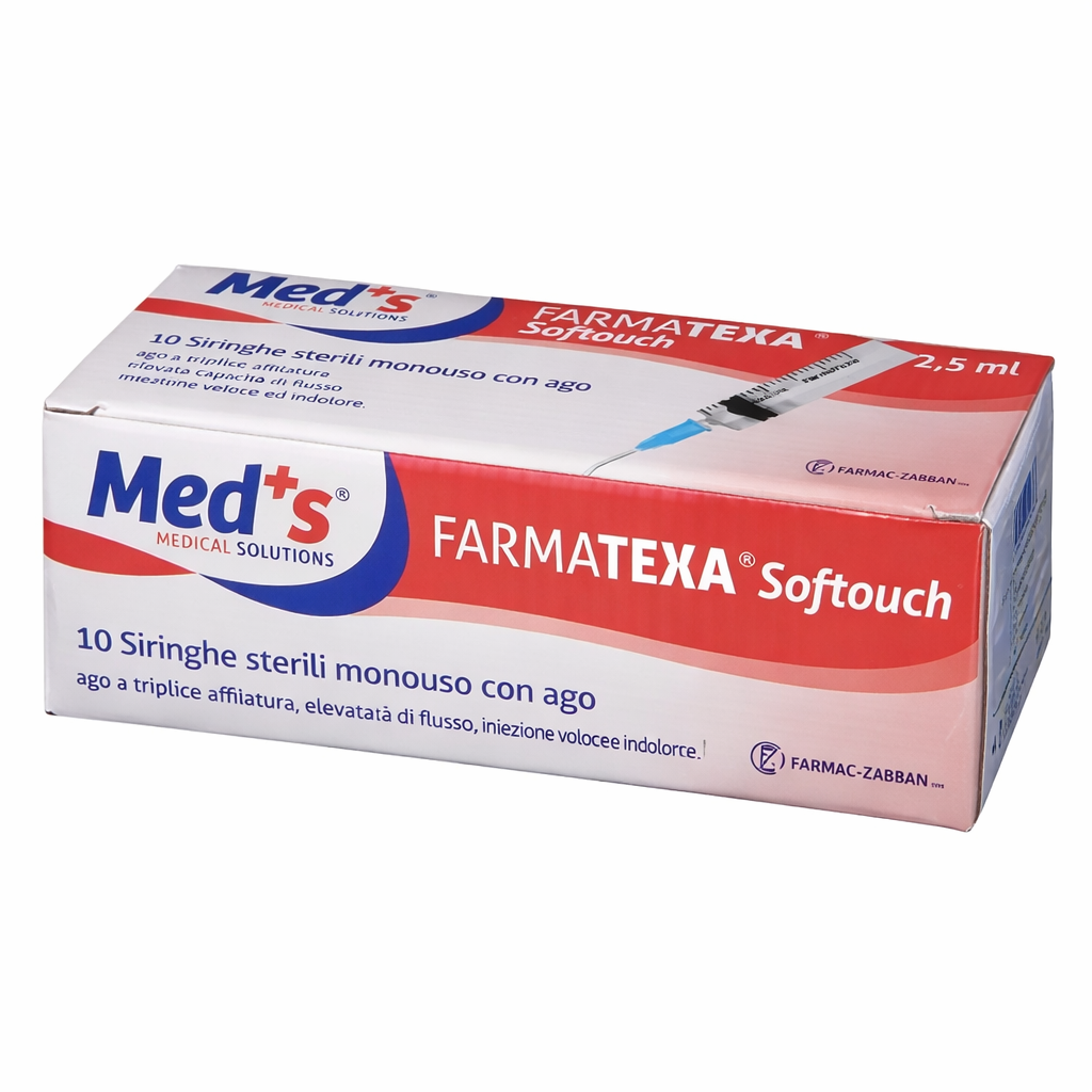 Siringhe Monouso Med’s 2,5 ml – 10 pz