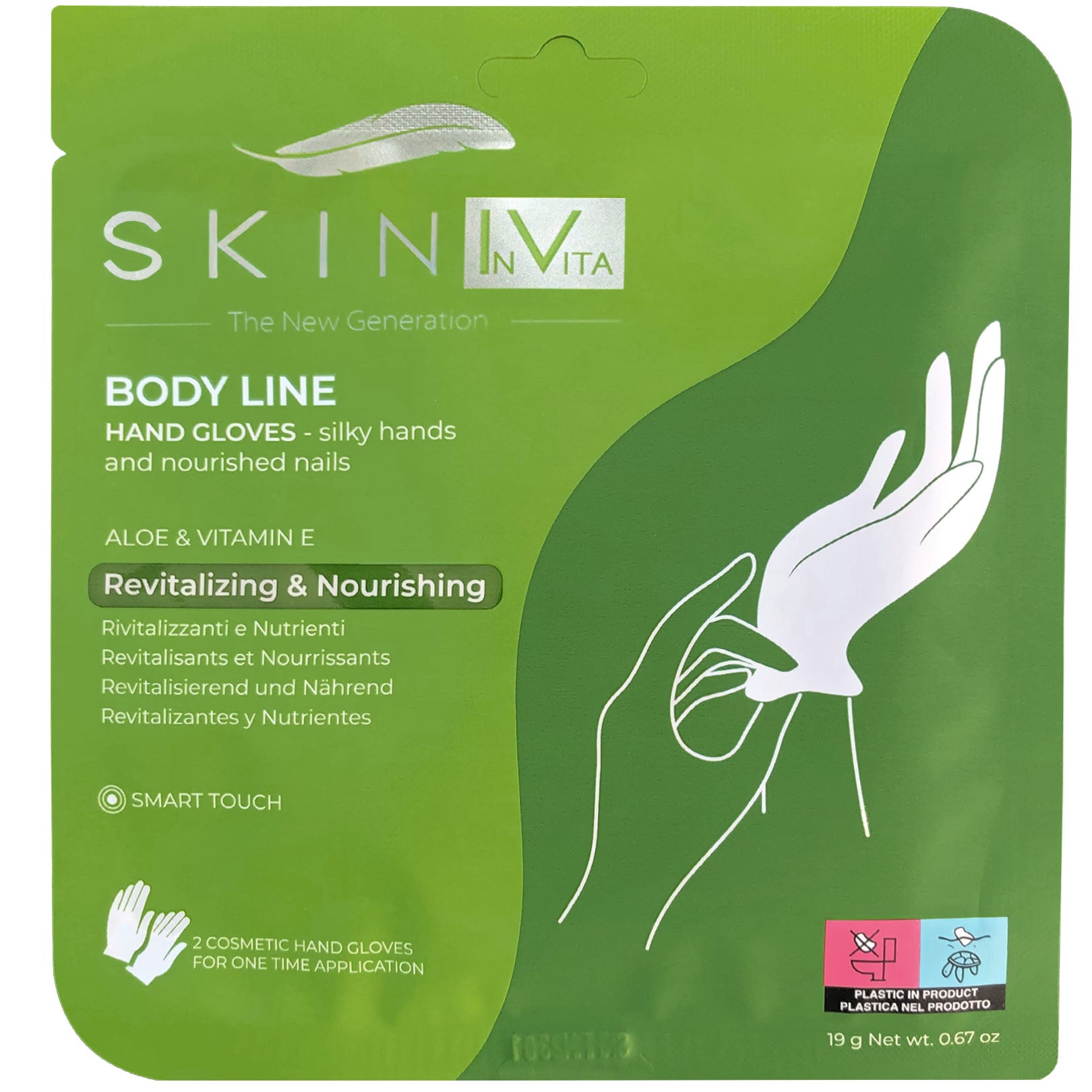 GUANTI COSMETICI RIVITALIZZANTI E NUTRIENTI