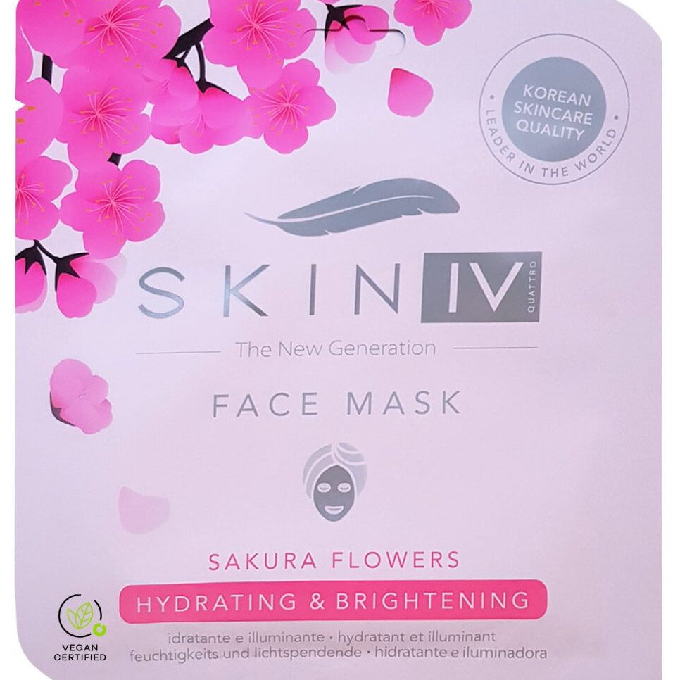 MASCHERA VISO IDRATANTE E ILLUMINANTE SAKURA