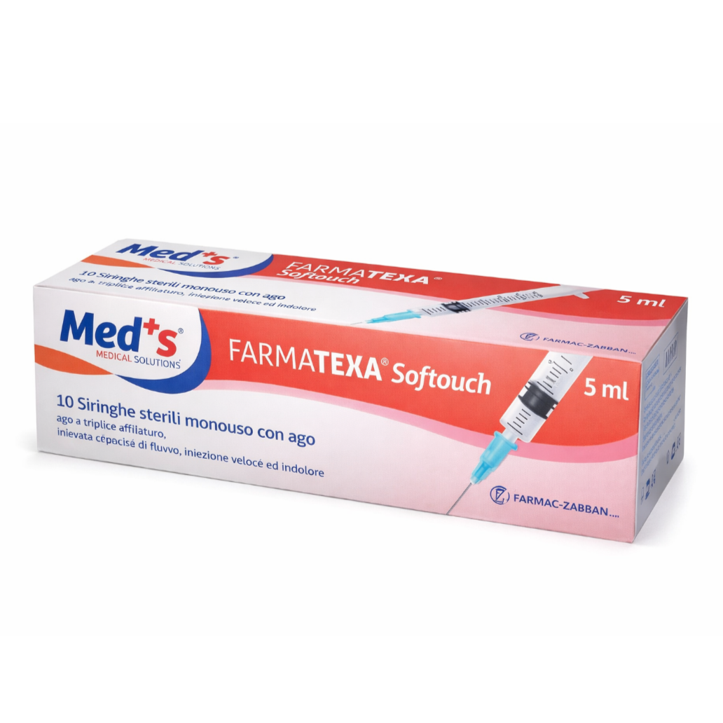 Siringhe Med’s con Ago Triplice Affilatura 5 ml – 10 pz