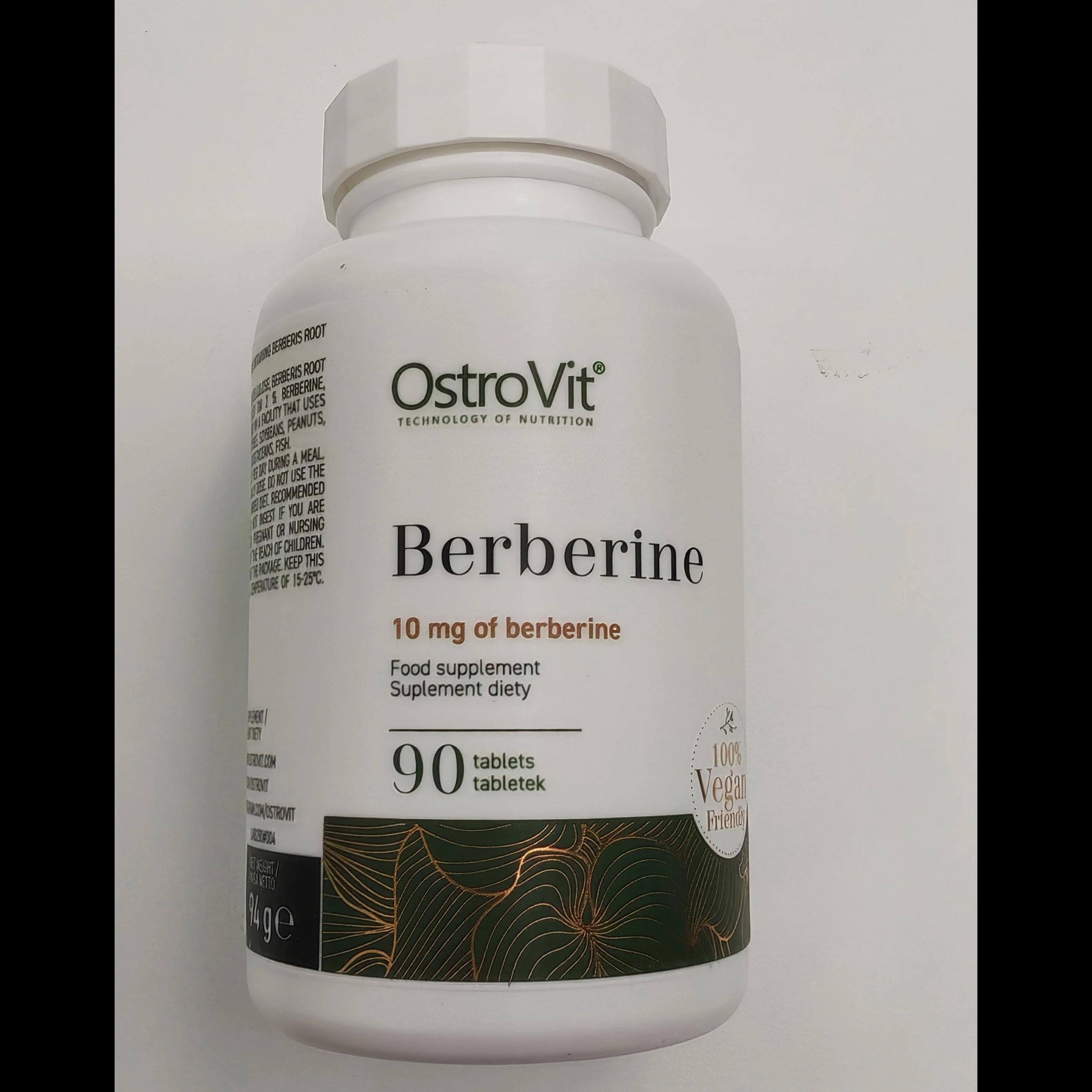 OstroVit Berberina VEGE 90 compresse - integratore di berberina da estratto di radice di crespino - vegano