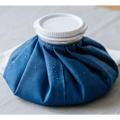 Borsa del ghiaccio riutilizzabile con elastico - colore blu - dispositivo medico