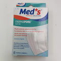 Med's Farmapore 5x7 cm - medicazione adesiva sterile in tessuto non tessuto - confezione con 5 buste singole