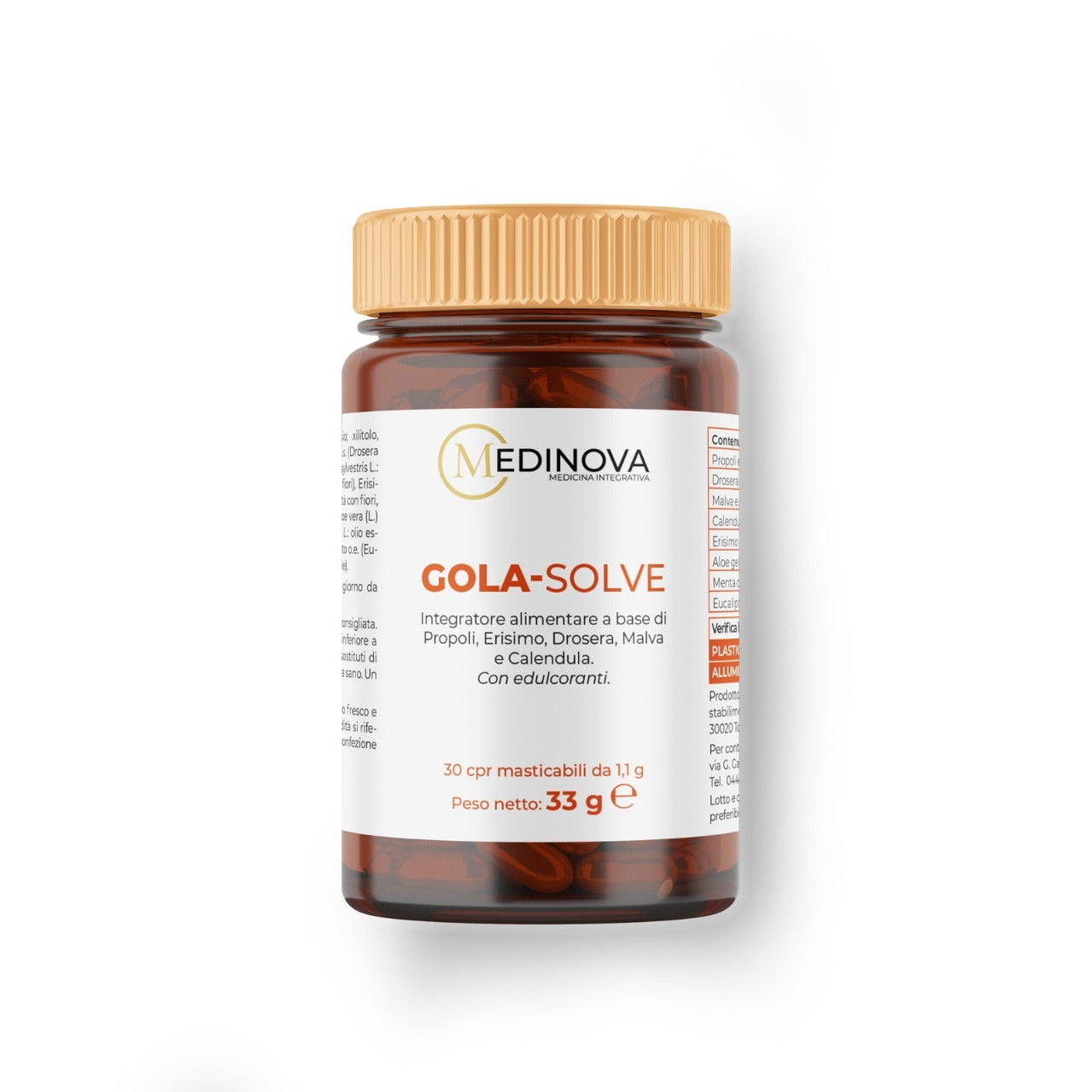 SINERGY GOLA-SOLVE 30CPR MAST da 1,1 g