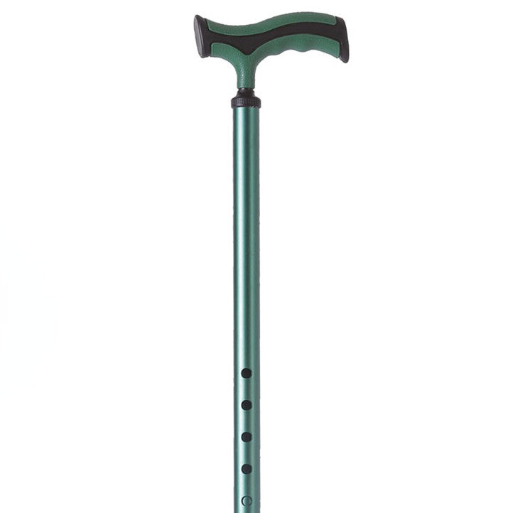 Bastone regolabile alluminio anodizzato con impugnatura a T – Brio