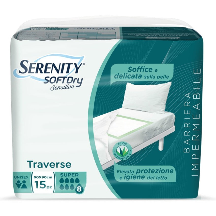 Serenity SoftDRY Sensitive Traversa Assorbente 60×90