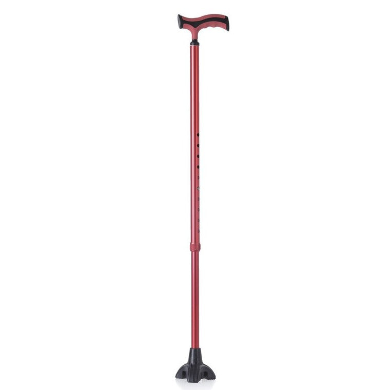 Bastone regolabile alluminio anodizzato con impugnatura a T – Brio
