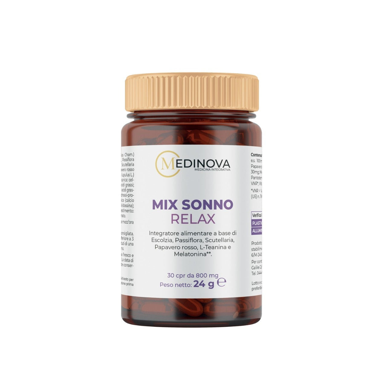 SINERGY MIX SONNO RELAX 30CPR