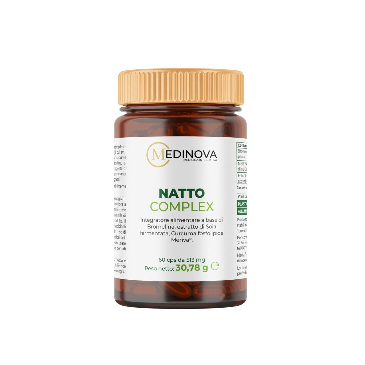 SINERGY NATTO COMPLEX 60 cps da 513 mg